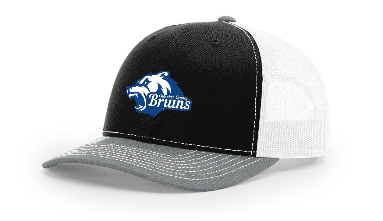 Tri Tone Embroidered Hat