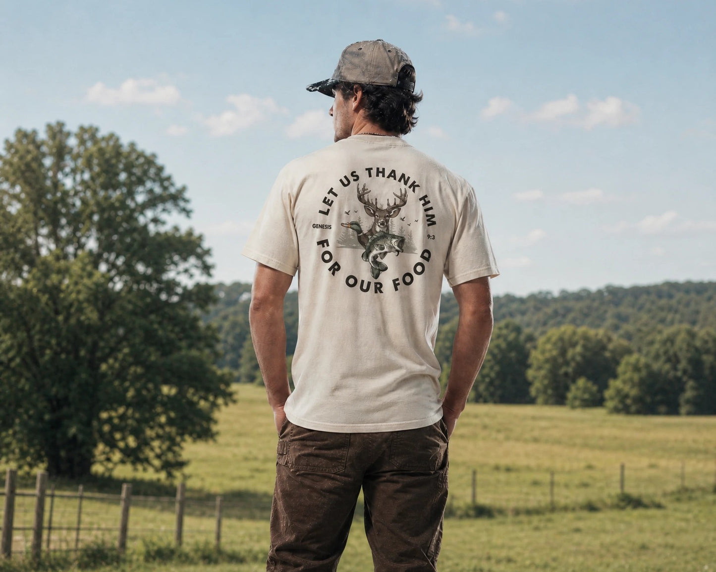 Let Us Thank Him For Our Food Tee