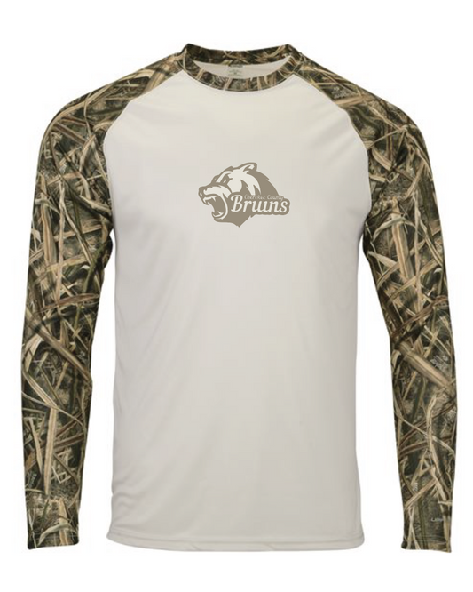 Bruins Shadowgrass Mossy Oak Performance Shirt