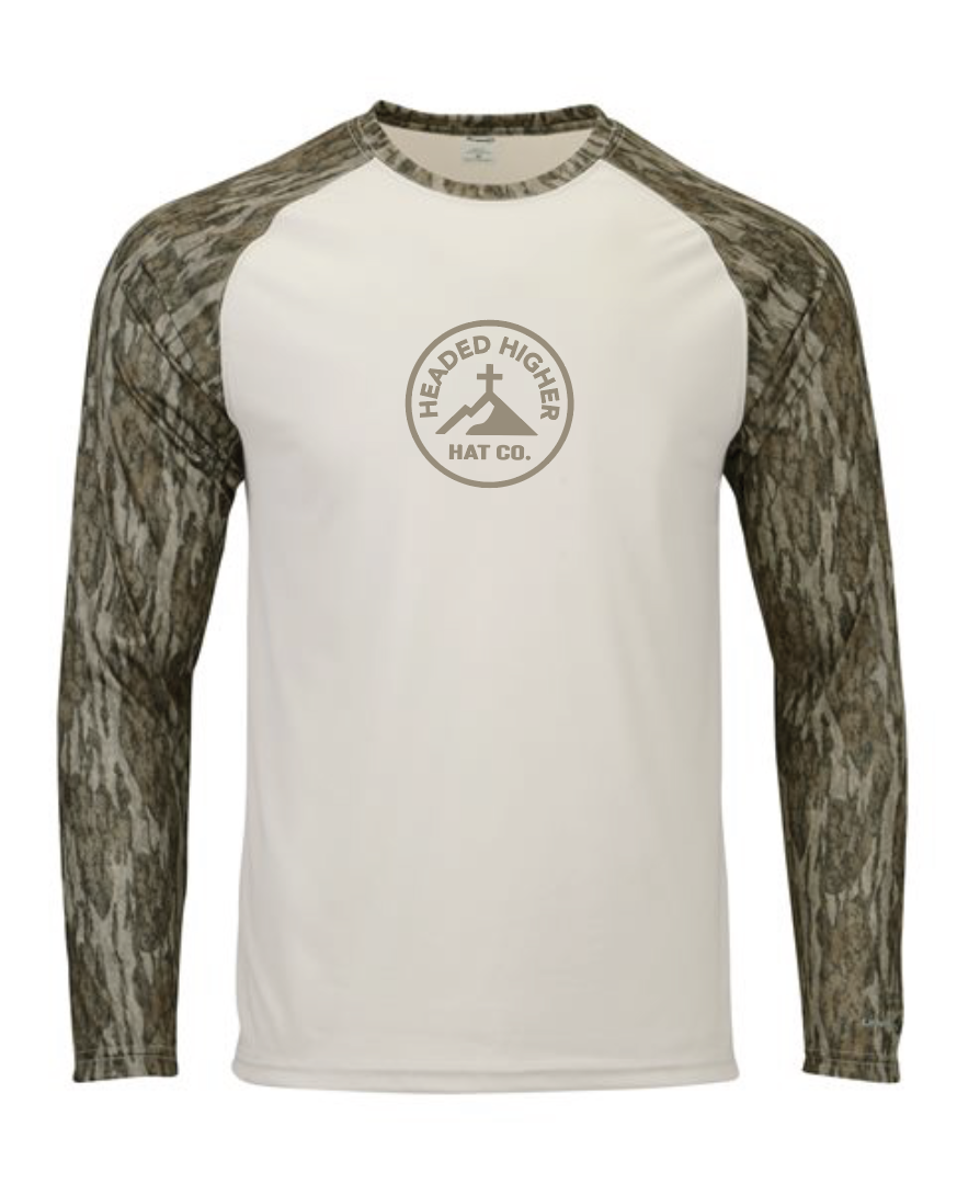 Headed Higher Hat Co. Bottomland Mossy Oak Performance Shirt