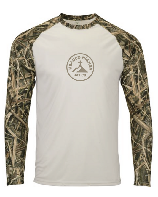 Headed Higher Hat Co. Shadowgrass Mossy Oak Performance Shirt