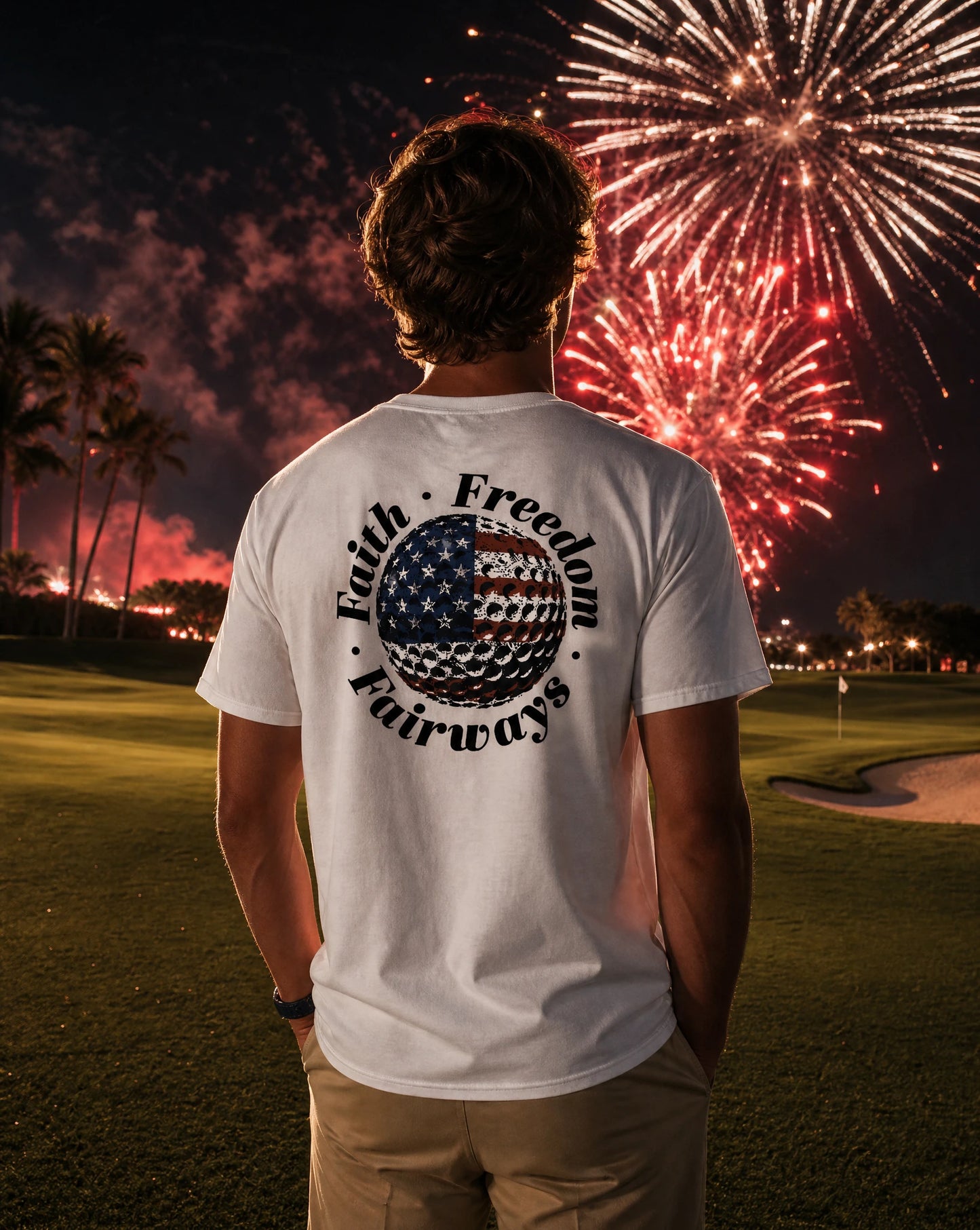 Faith · Freedom · Fairways Tee