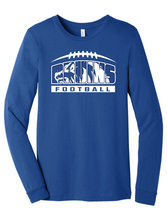Bruins Football Ultra Soft Tee - Long Sleeve