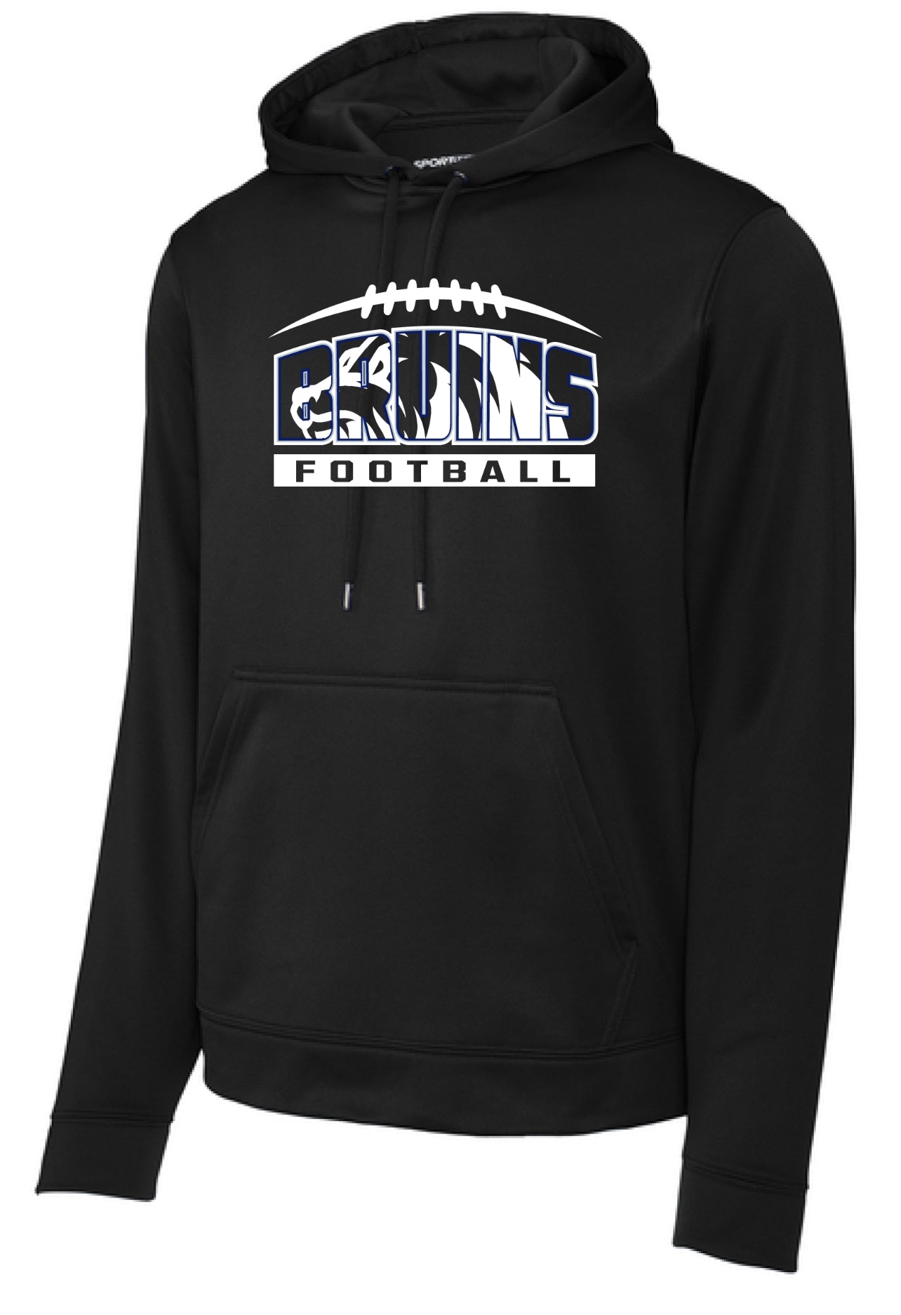 Bruins Football Sport Wick Fleece Hoodie