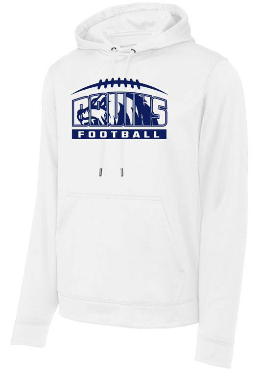 Bruins Football Sport Wick Fleece Hoodie